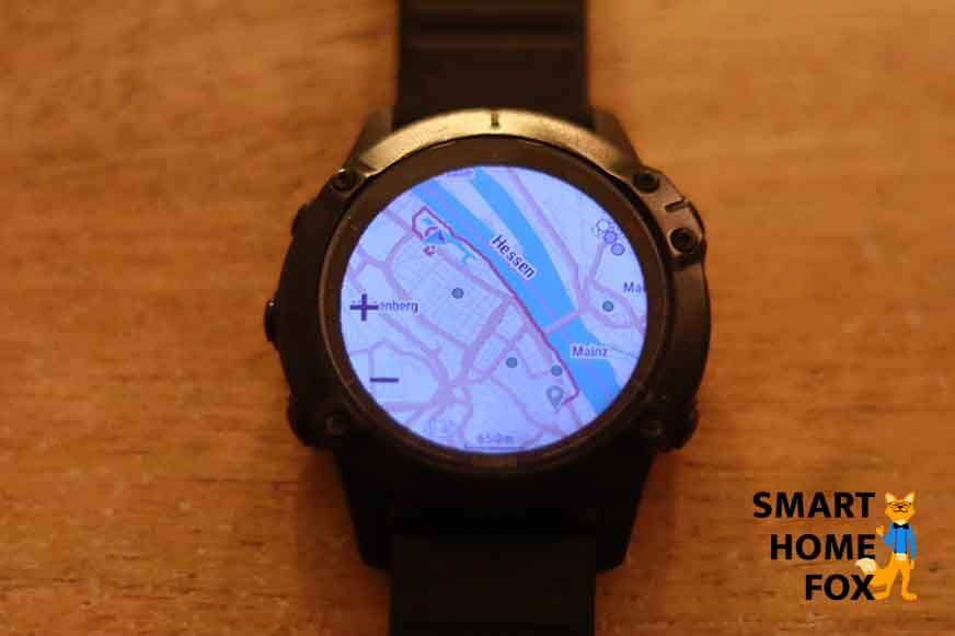 navigation garmin fenix 6 pro